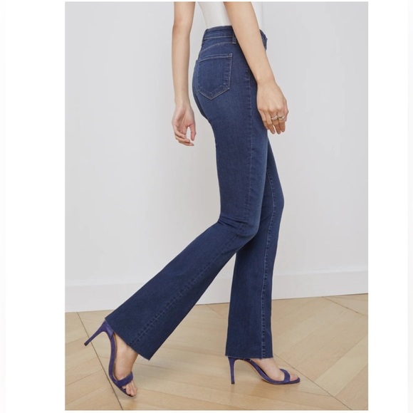 L'AGENCE Ruth High Rise Straight Jeans in Venus 24 - Picture 14 of 14